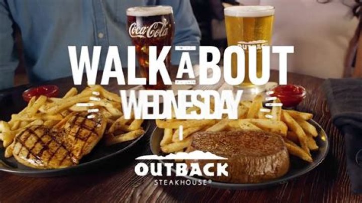 What is walkabout Wednesday at Outback?