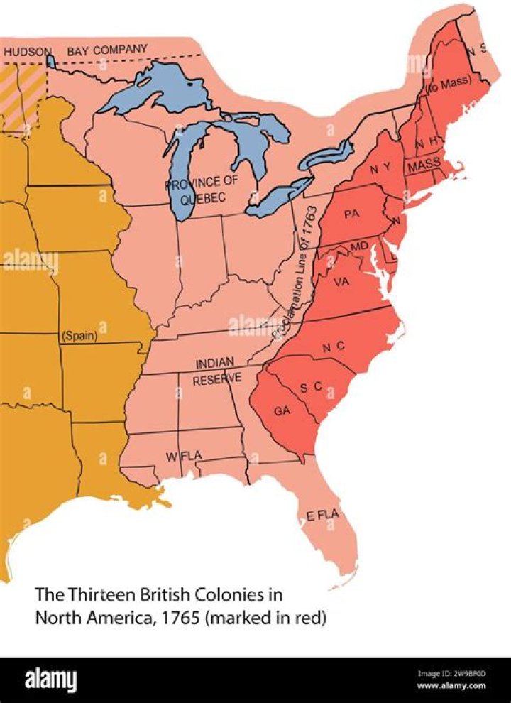 What Ocean marked eastern boundary of the British colonies?