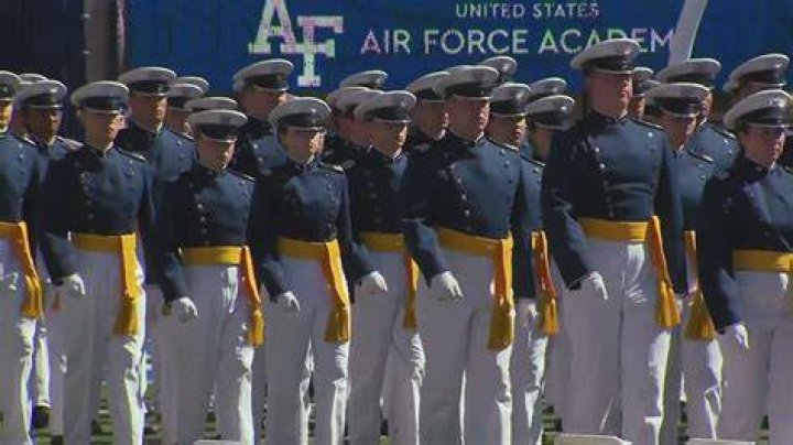 What rank are you when you graduate from the Air Force Academy?