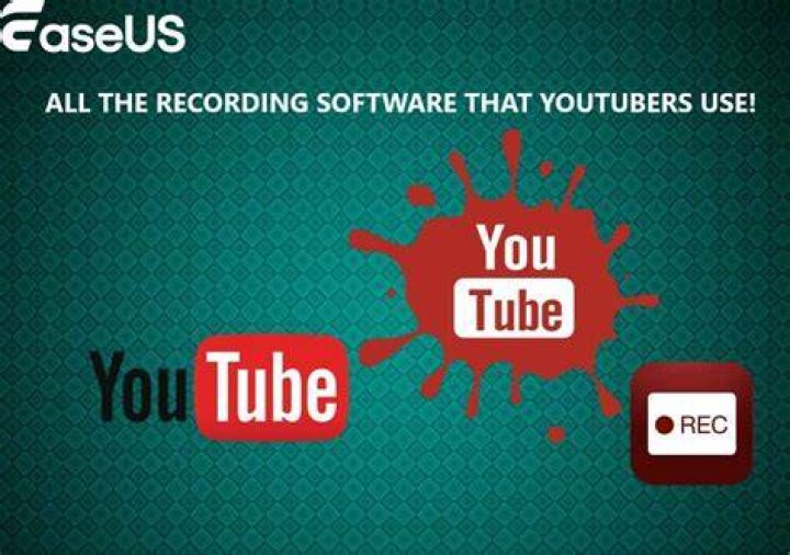 What recording software does most YouTubers use?