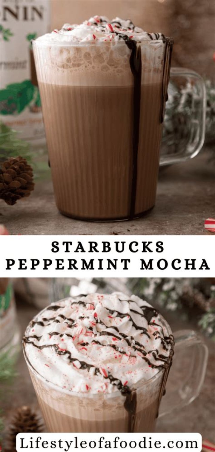 What’s in a peppermint mocha?