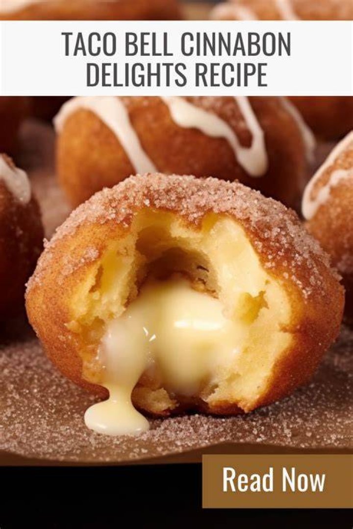 What’s in the Cinnabon Delights at Taco Bell?