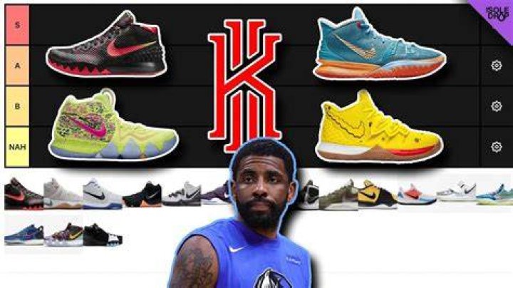 What shoes does Kyrie wear?