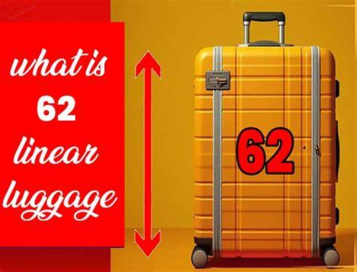 What size luggage is 80 linear inches?