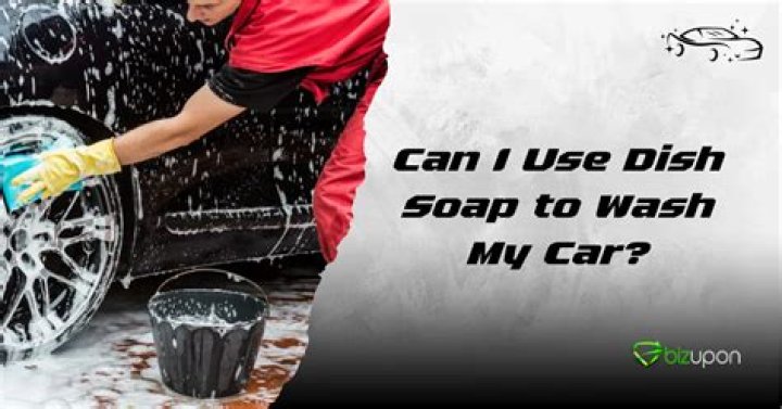 What soap can I use to wash my car?