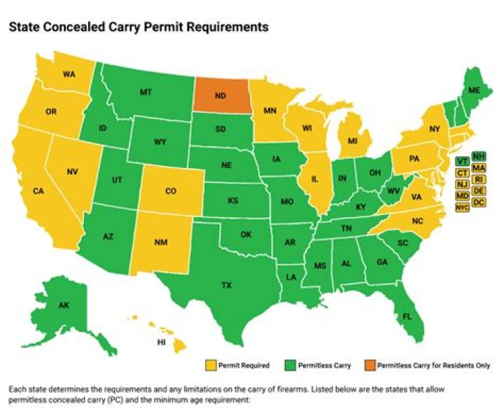 What states require commercial vehicles to carry chains?