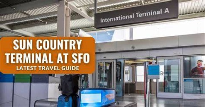 What terminal is Sun Country in at SFO?