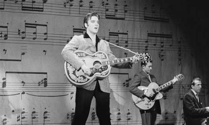 What was the first song that Elvis recorded?