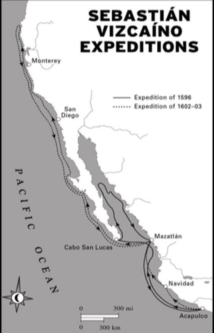 When did Sebastian VizcaIno discover Monterey Bay?