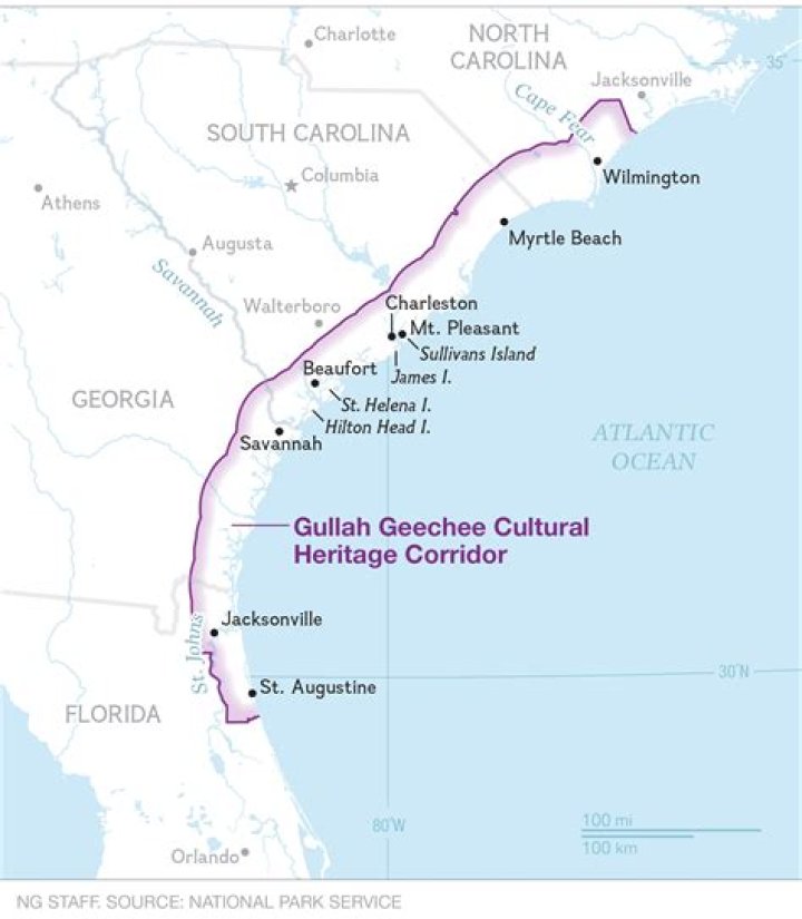 Where did the Gullah Geechee come from?