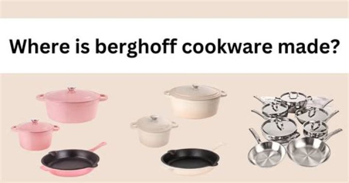 Where is BergHOFF?