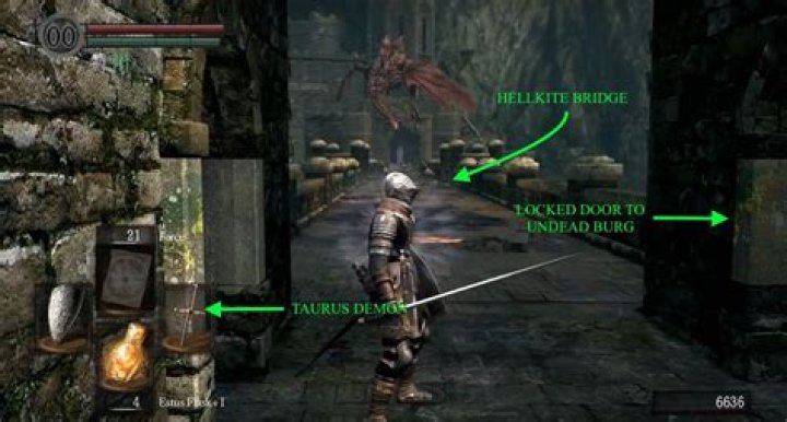Where is the basement Key Dark Souls?