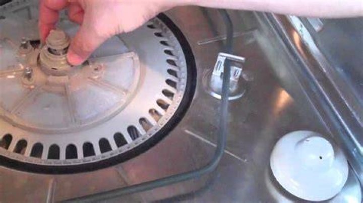 Where is the KitchenAid dishwasher filter?