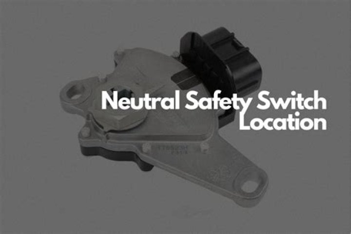 Where is the neutral safety switch on a 2001 Dodge Ram?