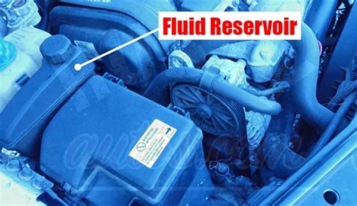 Where is the power steering reservoir on a 2005 Chevy Impala?