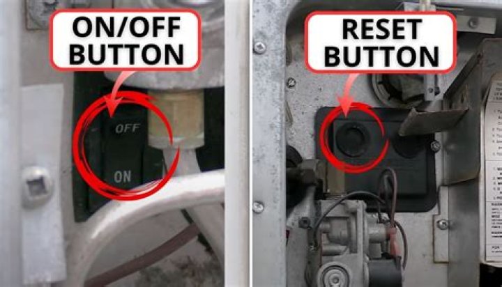 Where is the reset button on a Hot Springs hot tub?