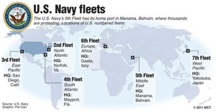 Where is the US Navy Pacific Fleet headquarters?