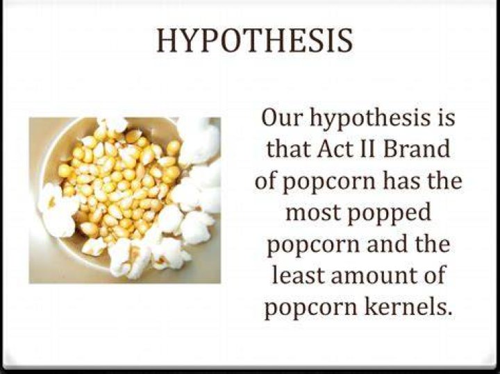 Which brand of popcorn leaves the fewest unpopped kernels hypothesis?