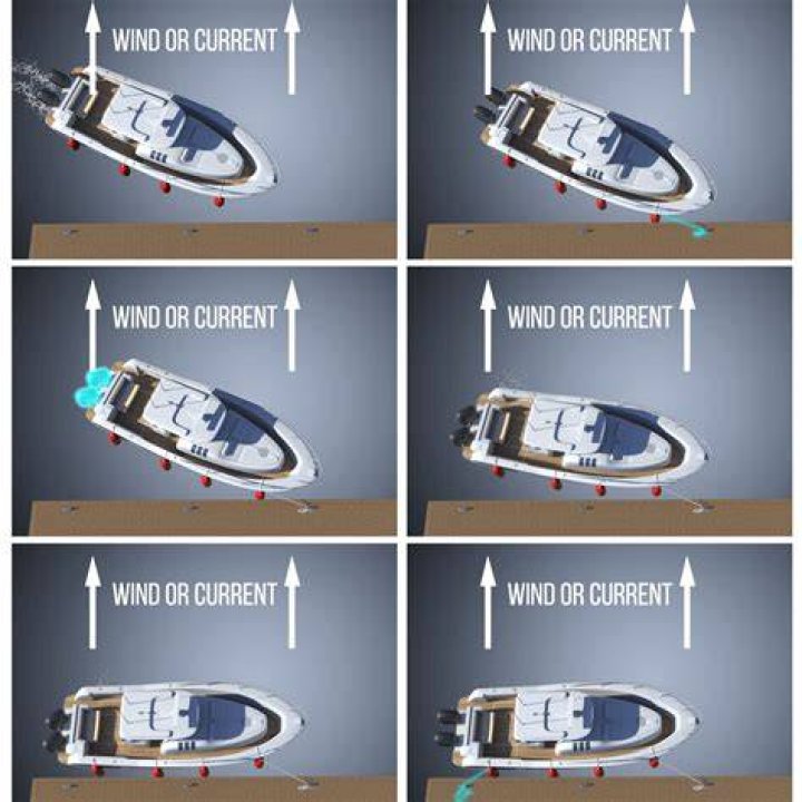 Which if the following is recommended when docking your boat?