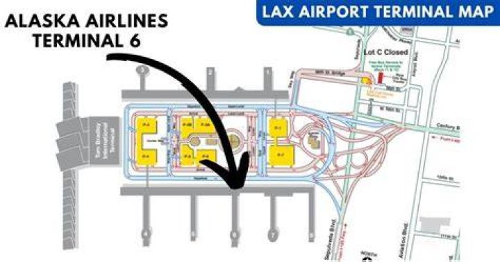 Which terminal is Alaska Airlines at LAX?