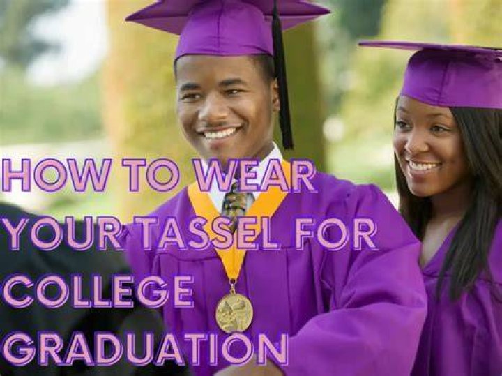 Which way do you move your tassel for graduation?