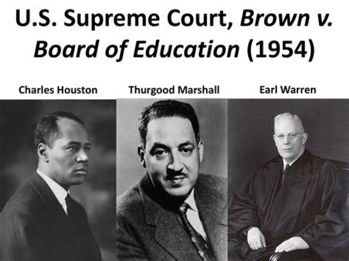 Who argued Brown vs Board of Education?