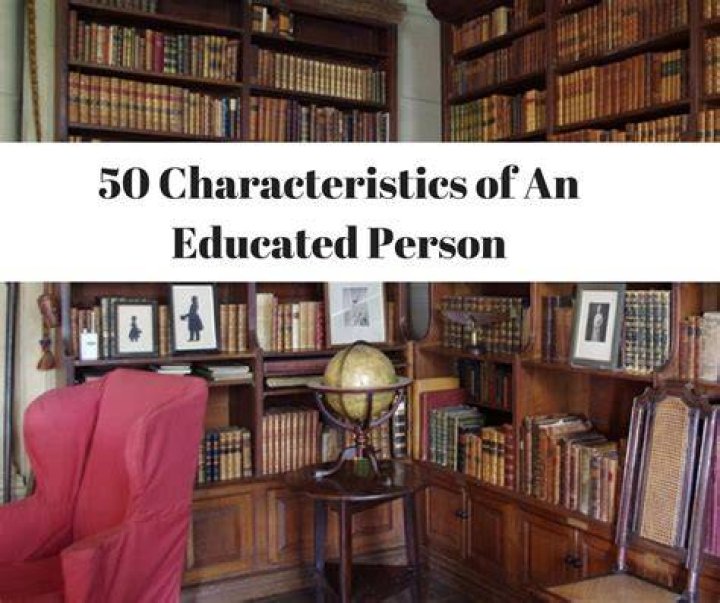 Who is an educated person?