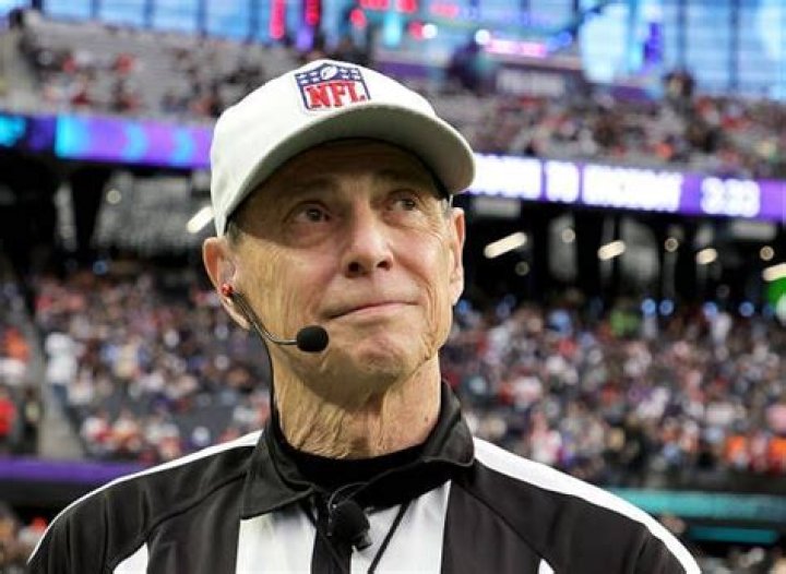 Who is the oldest NFL referee?