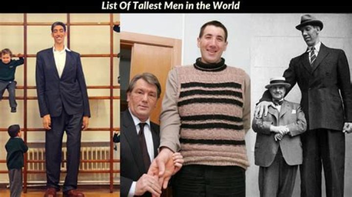 Who is the tallest man on earth in 2020?