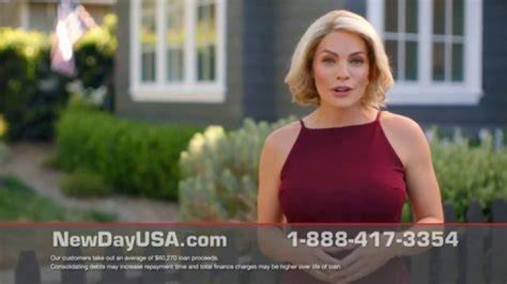 Who is the woman in the Aldi commercial?