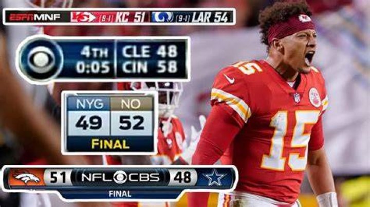 Who scored 33 points in the NFL?