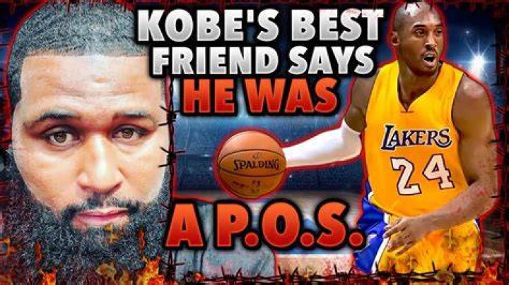 Who was Kobe best friend?