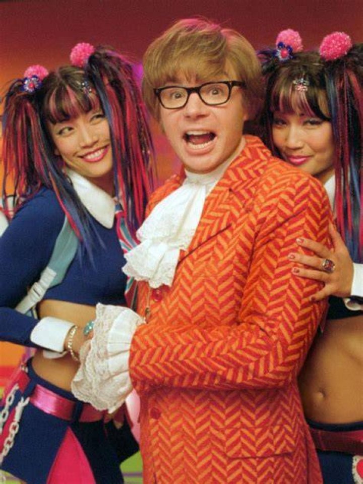 Who were the Japanese twins in Austin Powers?