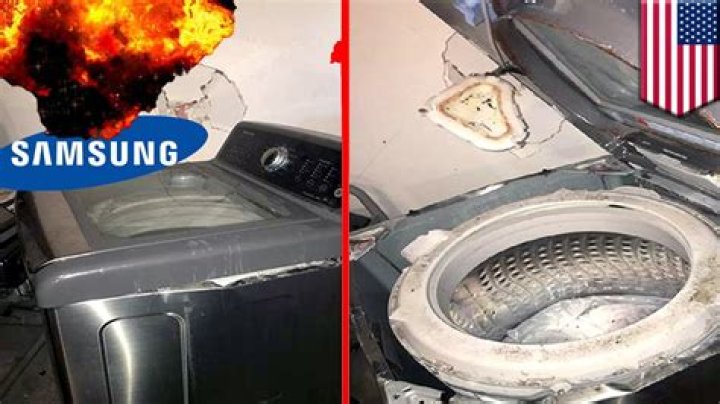 Why are Samsung washers exploding?