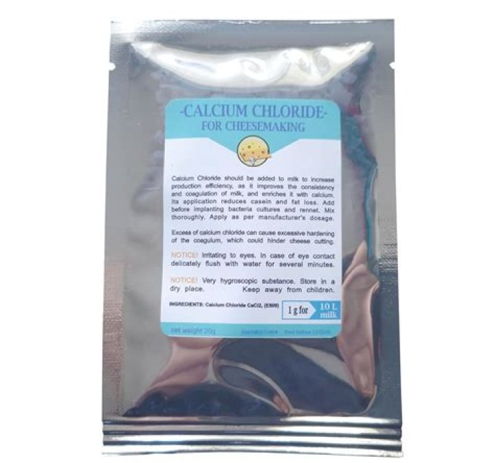 Why do you add calcium chloride when making cheese?