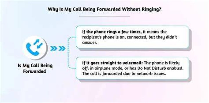 Why does call ended without ringing?