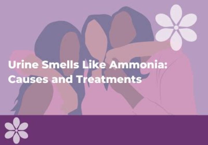 Why does my discharge smell like ammonia?
