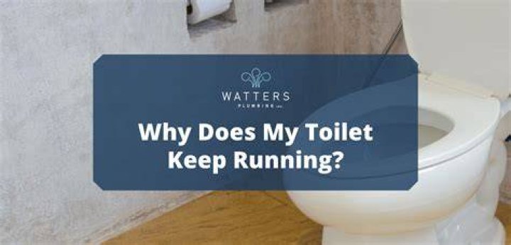 Why is my Toto toilet running?