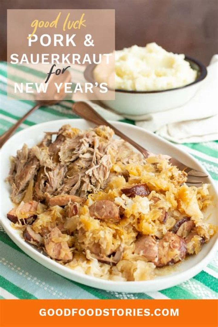 Why is pork and sauerkraut a New Year’s tradition?