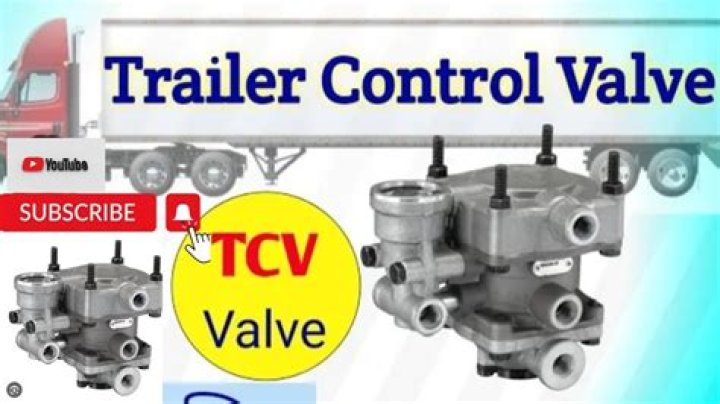 Why should you not use the trailer hand valve while driving?