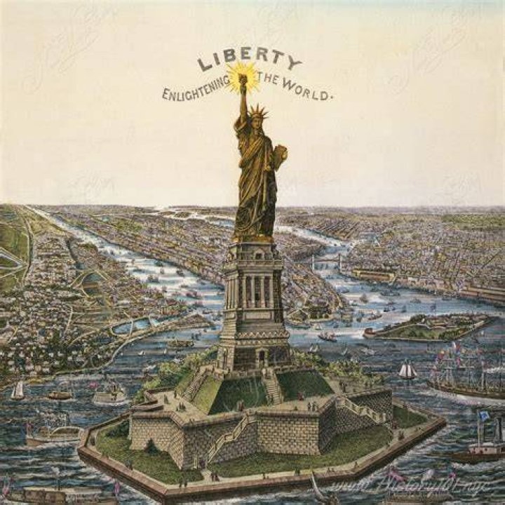 Why were we given the Statue of Liberty?